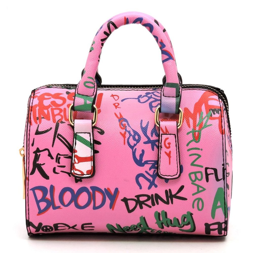 Graffiti "Mini" Handbag-Crossbody